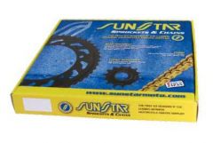 SUNSTAR SPROCKETS CHAIN KIT STEEL STANDARD