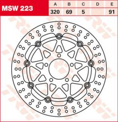 TRW ROTOR TRW MSW223