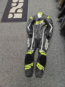 4SR Racing Suit Size 48 Black Fluo 