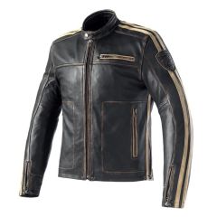 CLOVER REBEL 2 MOTORCYCLE LEATHER JACKET