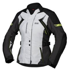 iXS Women Jacket Tour Liz-ST Grey-black-Yellow